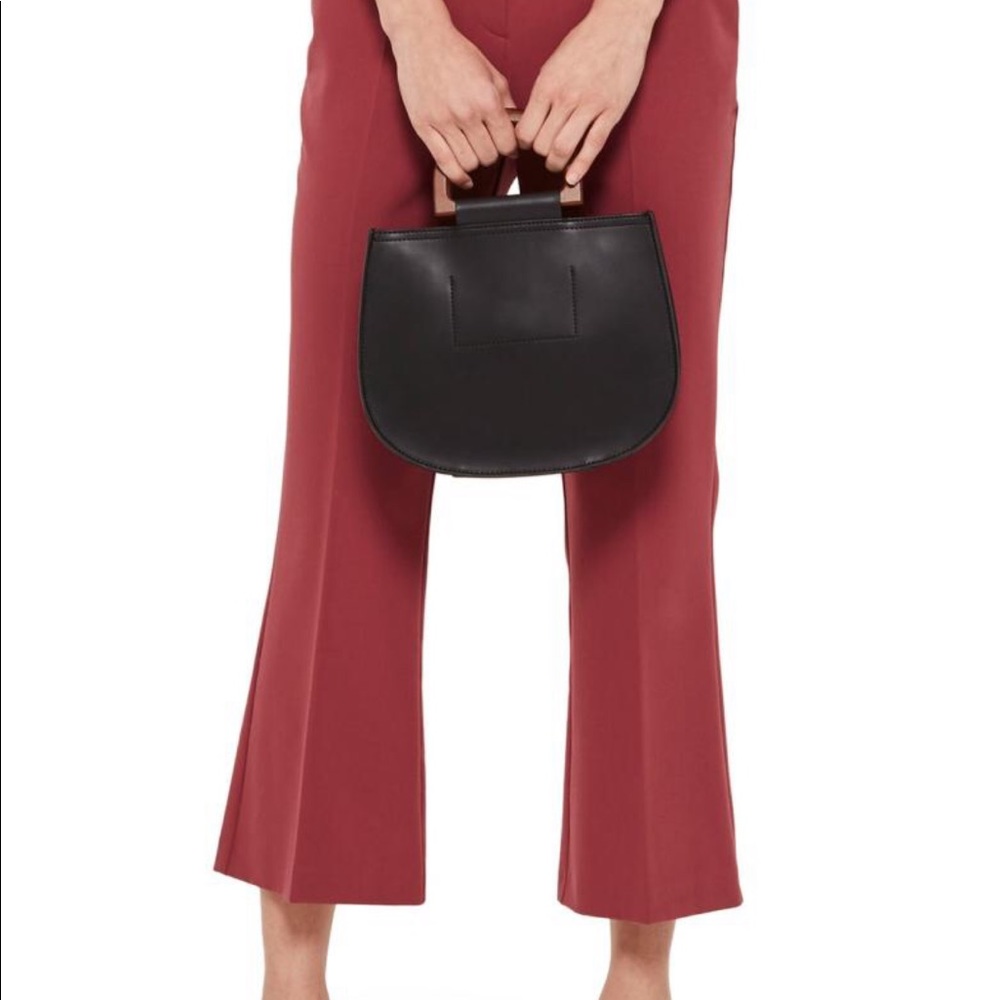 Topshop Slim Kick Flare Trousers